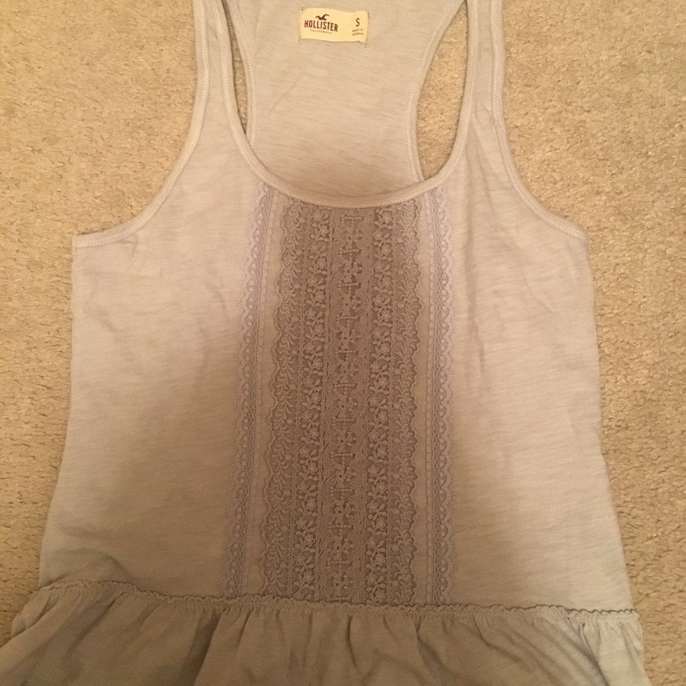 Racerback babydoll tank